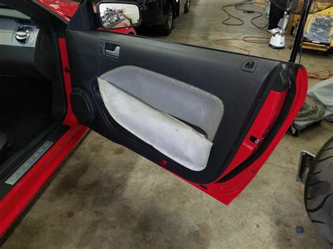 Ford Mustang Door Panels Before And After Ride City Customs