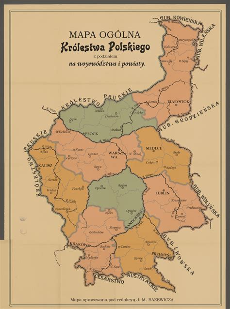 General Map of the Kingdom of Poland by Plkp1830 on DeviantArt