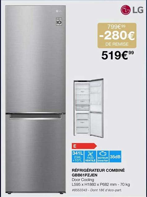 Promo R Frig Rateur Combin Lg Chez Costco Icatalogue Fr