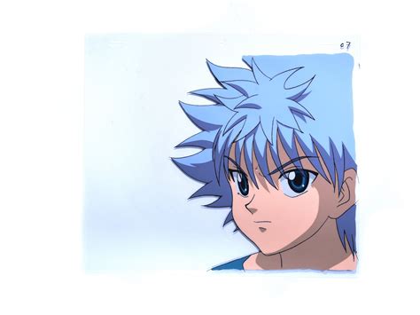 Hunter Hunter Killua 1 Layer Production Cel W Douga And Printed