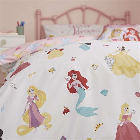 Disney Princess Duvet Cover And Pillowcase Set Disney Princess Bedding Princess Bedding Set