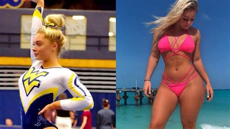 Most Beautiful Female Gymnasts { On And Off The Floor } - YouTube