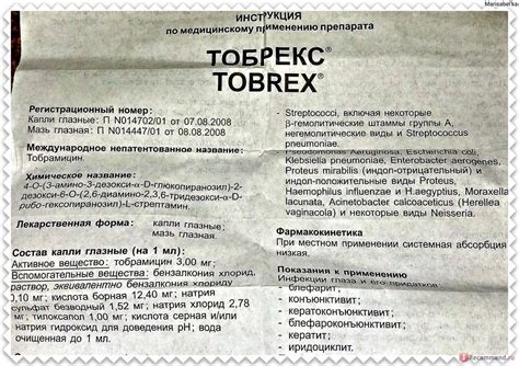 Тобрекс 2х, капли для глаз: инструкция по применению, аналоги, цена и ...