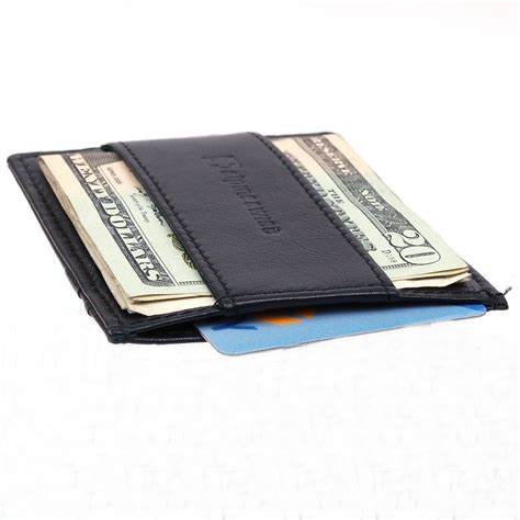 Alpine Swiss Men S RFID Blocking Minimalist Wallet Leather Cash Strap