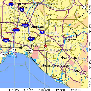 Stanton, California (CA) ~ population data, races, housing & economy