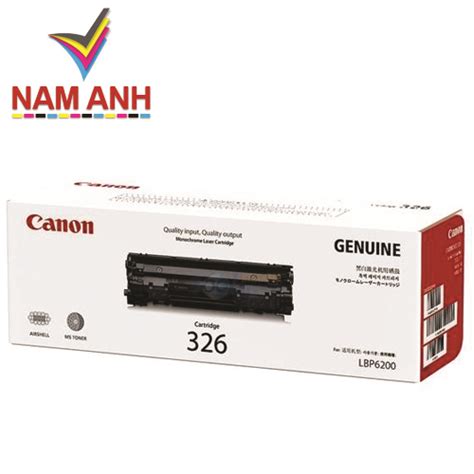 Hộp Mực Máy In Canon Lbp 6200 6200d 6230dn Chính Hãng Canon Cartridge 326 Nạp Mực Máy