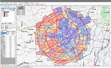 商圏分析の決定版「terramap テラマップ」エリアマーケティングgis｜マップマーケティング｜3529 建材トレンド