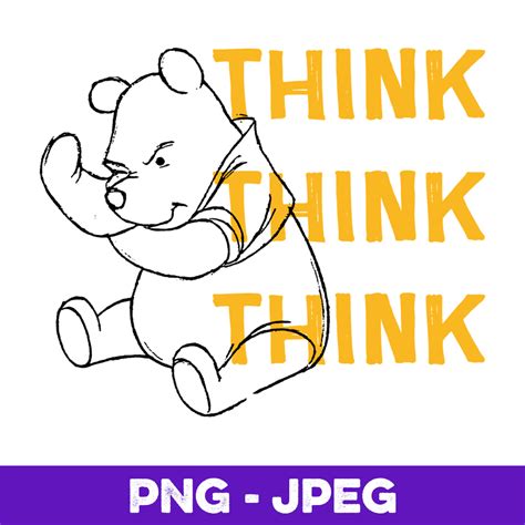 Disney Winnie The Pooh Think V1 Inspire Uplift