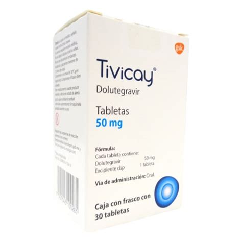 Tivicay Dolutegravir Mg Con Tabletas Farma Medicamentos De