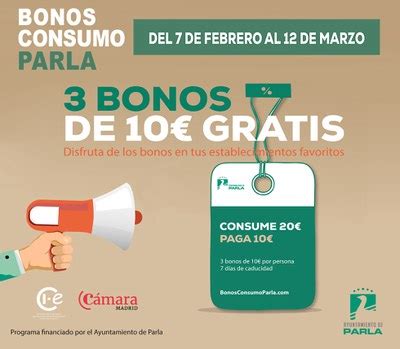 Arranca El De Febrero La Segunda Edici N De Bonos Consumo Parla Para