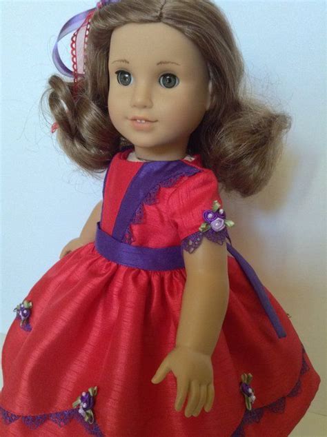 Made By Hfdollboutique Using Keepers Dolly Duds Kdd01 1850 Girls Dress Pattern American