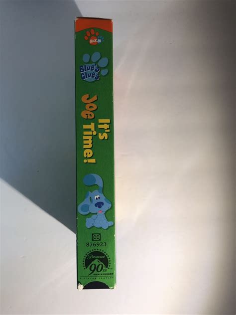 Blues Clues Its Joe Timevhs 2002very Rarehard To Findvintage Ships