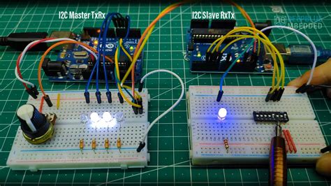 I2c Communication Between Two Arduino Boards