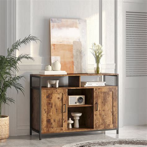 Kadyn Sideboard Buffet Cabinet Kitchen Storage Cabinet With Open