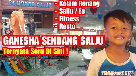 Ganesha Sendang Salju Wahana Kolam Renang Dan Es Salju Wisata Baru