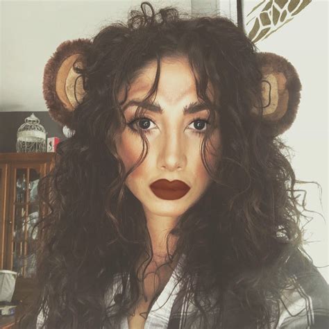 Cute Monkey Halloween Makeup