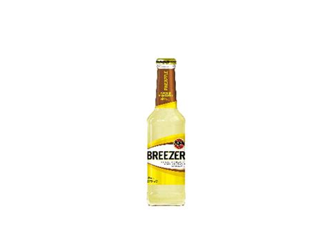 Bacardi Breezer Pineapple Bottles X Ml White Liquid Fze Llc