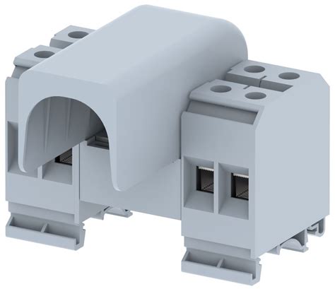 Distribution Block Nut Connection For Ic And Screw Clamp Connection