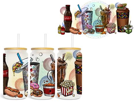 Snacks Uv Dtf Cup Wrap Bella Camila Accessories And More