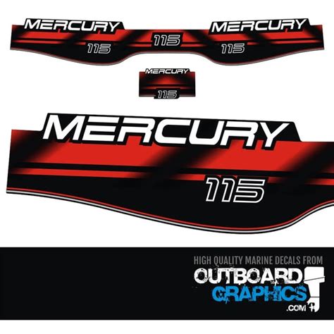 Mercury Outboard Decals - Etsy