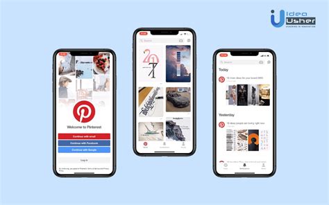 How To Create An Application Like Pinterest Ideausher