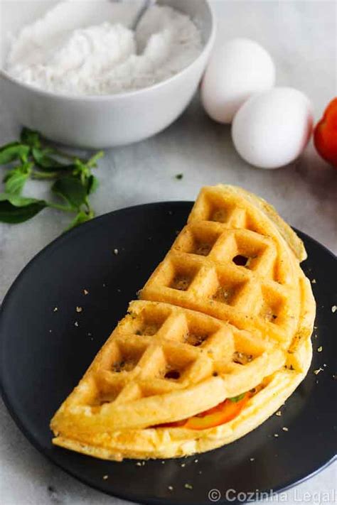 Esse Waffle De P O De Queijo Fit Est Cheio De Prote Nas E Ainda Uma