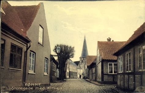 Ansichtskarte Postkarte Rønne Bornholm Dänemark akpool de