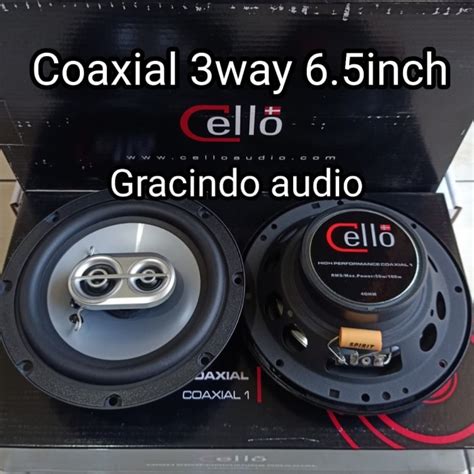 Jual Speaker Coaxial Cello Inch Jakarta Pusat Gracindo Audio