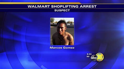 Madera Police Quickly Catch Walmart Shoplifting Suspect Abc30 Fresno