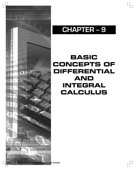 Pdf Basic Concepts Of Differential And Integral · Pdf Filebasic