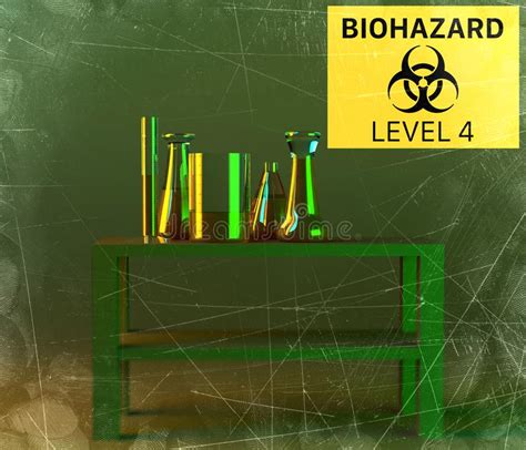 El Laboratorio Y Los Biohazards Estudian An Lisis Y Prueba Con Los