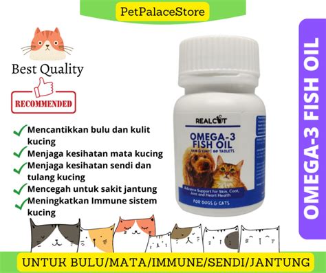 Minyak Ikan Untuk Kucing Fish Oil For Cat Supplement Pet Fish Oil