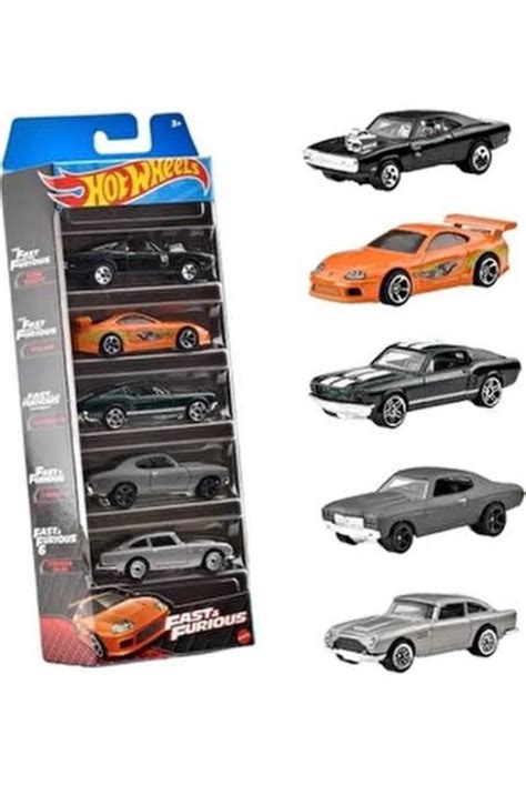 Hot wheels Hızlı ve Öfkeli 5 li set Oyuncak 1678949044