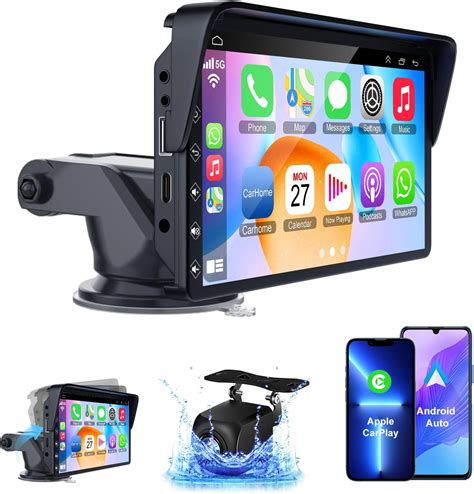 Amazon Portable Apple Carplay Screen For Car Inch Ips