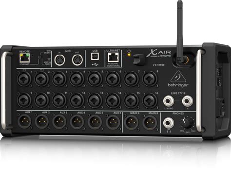 Behringer XAir XR18 Series Introduction To The XR18