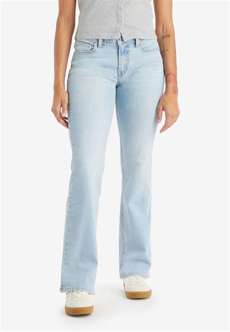 Levis® Superlow Boot Jeans Bootcut Light Blue Denim Lyseblå Denim