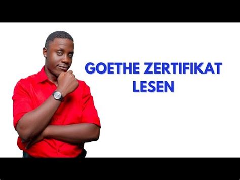 Goethe Zertifikat Lesen German Exam Lesen Skills Deutschlernen