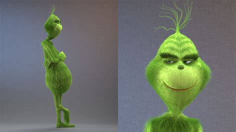 Cartoon Grinch Character with Fur Rigged 3D Model $149 - .max - Free3D