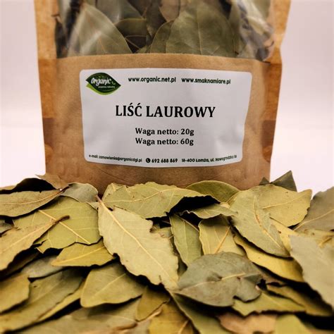 LIŚĆ LAUROWY Organic przyprawy naturalne