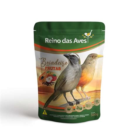 Reino Das Aves Boiadeiro Frutas Gr Shopee Brasil