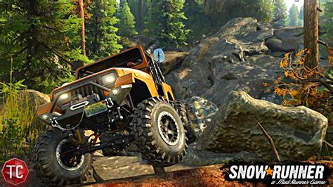 SnowRunner Immersive Realistic Adventure Jeep YJ Goes Rock Crawling