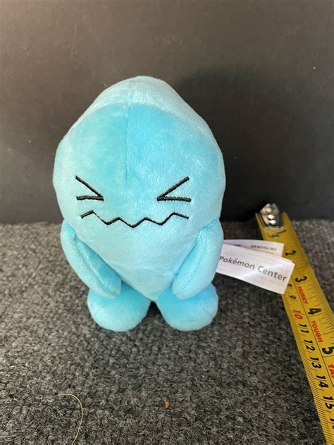 Pokemon Center Original Wobbuffet Sitting Cuties Plush Values Mavin