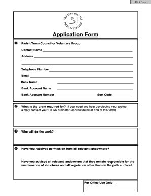 Fillable Online Content Durham Gov P Application Form Pdf Durham