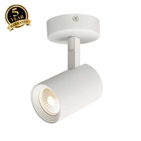 SLV 148501 Debasto LED 7W 3000K Wall Ceiling Light White SLV Lighting