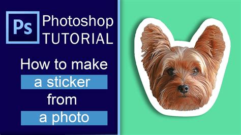 Photoshop How To Make A Sticker From A Photo Youtube