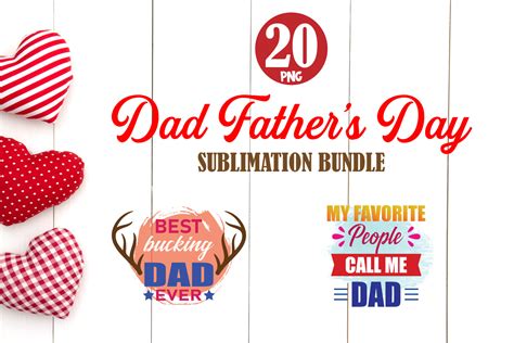 Dad Fathers Day Sublimation Bundle Graphic By Triplebcraft · Creative