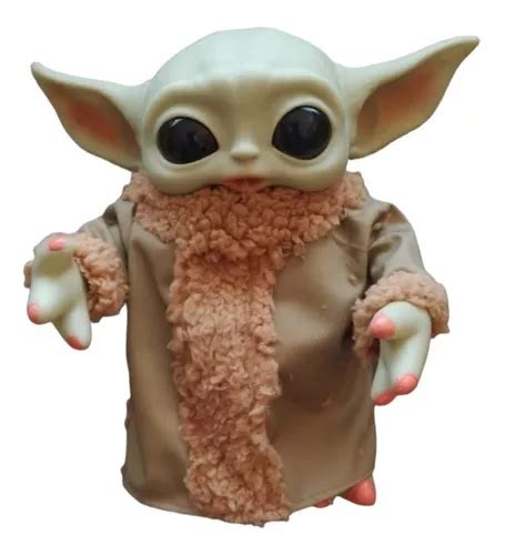 Baby Yoda Con Sonido Real Cuerpo Completo Con Luz Cm Env O Gratis