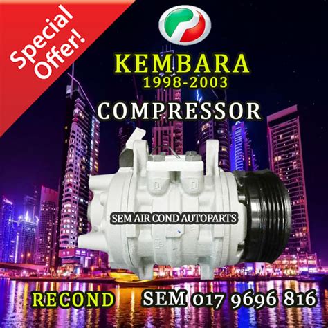 Perodua Kembara Old Model Year Recond Compressor Car