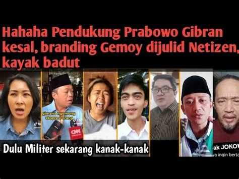 Lucu Netizen Sebut Branding Gemoy Itu Pembodohan Publik Kekanak