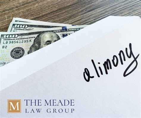 Alimony Demystified When Why And How Its Awarded The Meade Law